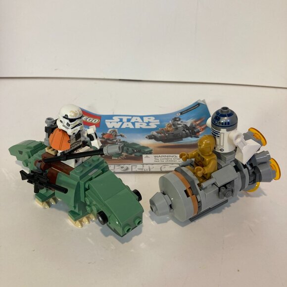 LEGO 75228 Star Wars Escape Pod Vs. Dewback Microfighters Complete + 1 Manual - Picture 1 of 9
